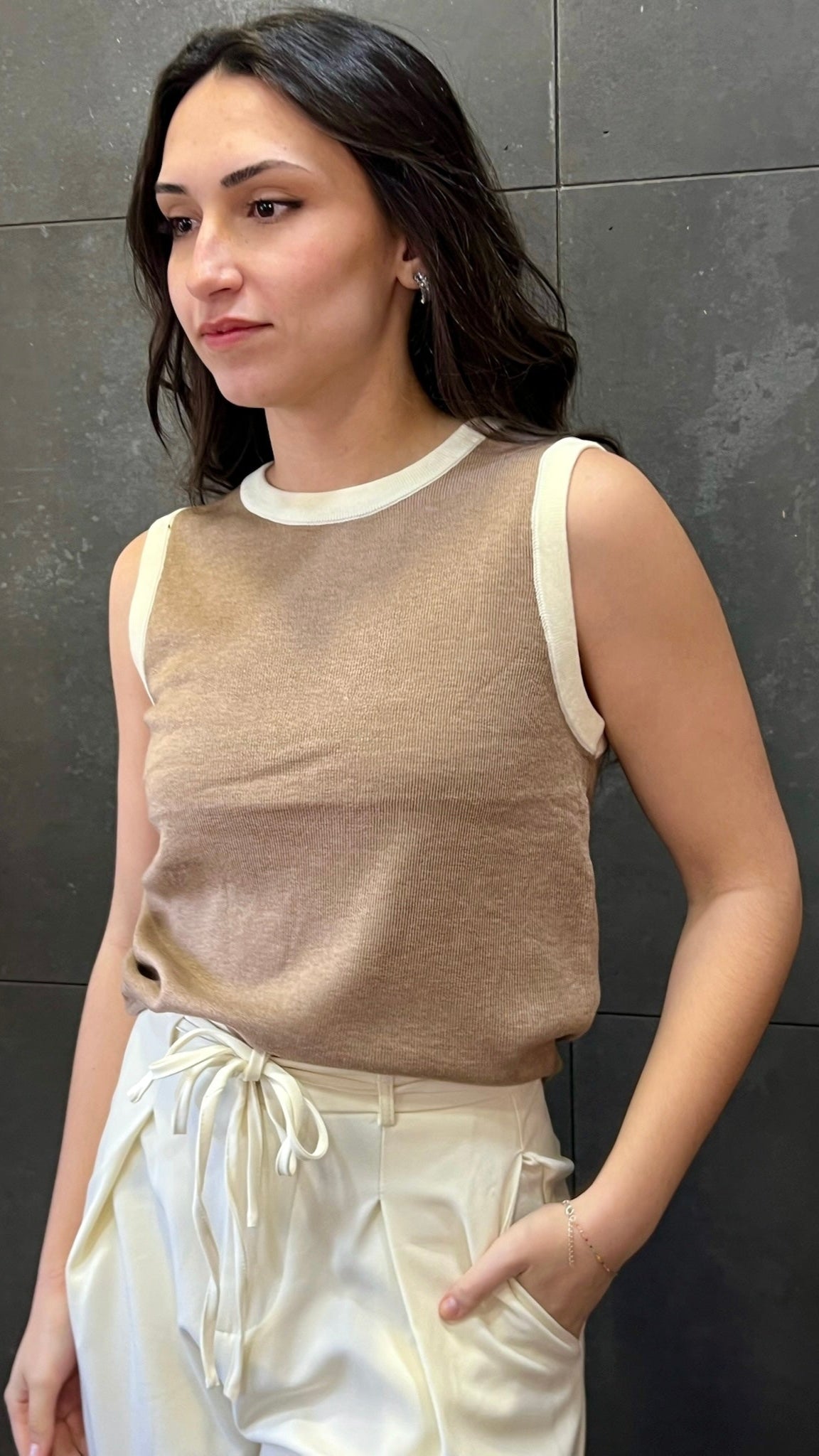 Top Boston Beige