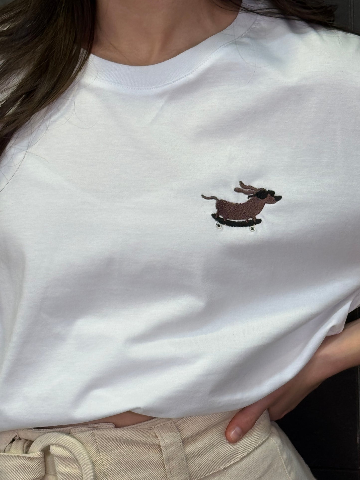 Camiseta Perro-Skate