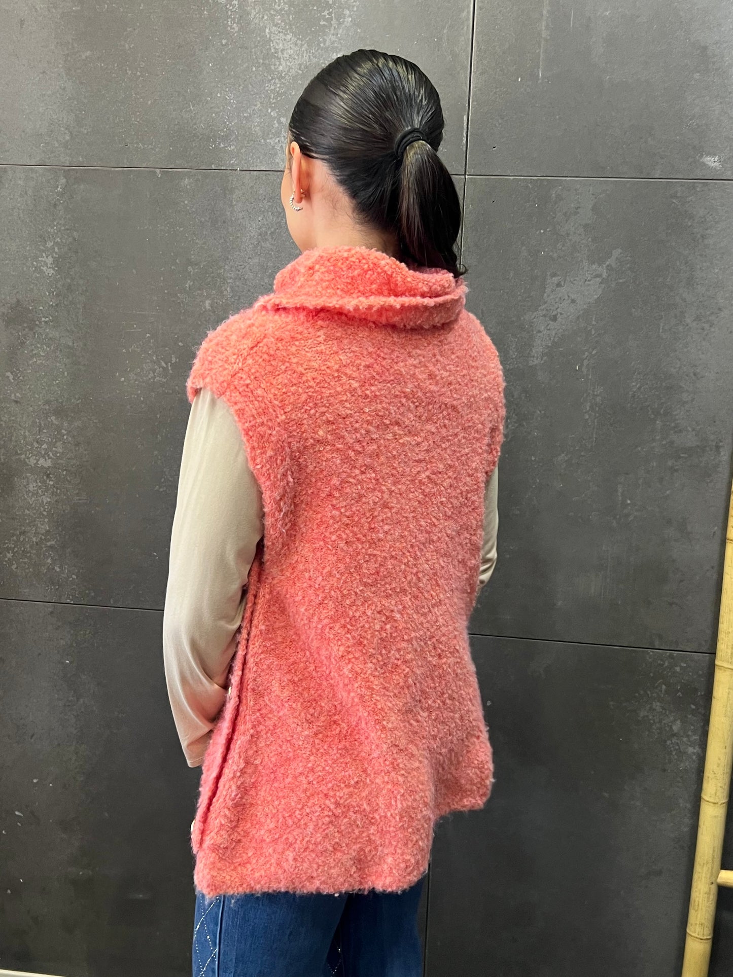 Chaleco Peluche Naranja