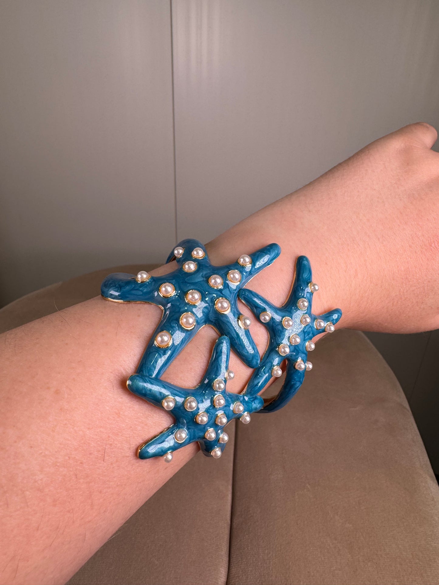 Pulsera Estrella azul