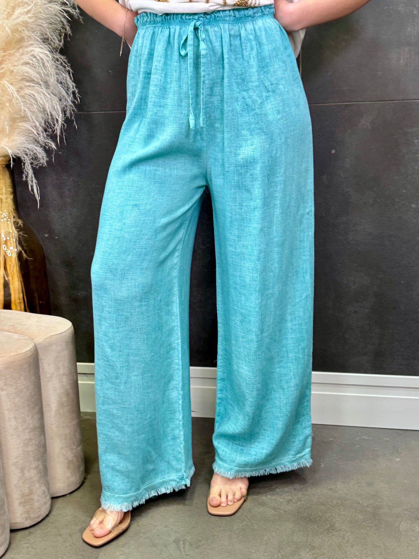 Pantalón Turquesa