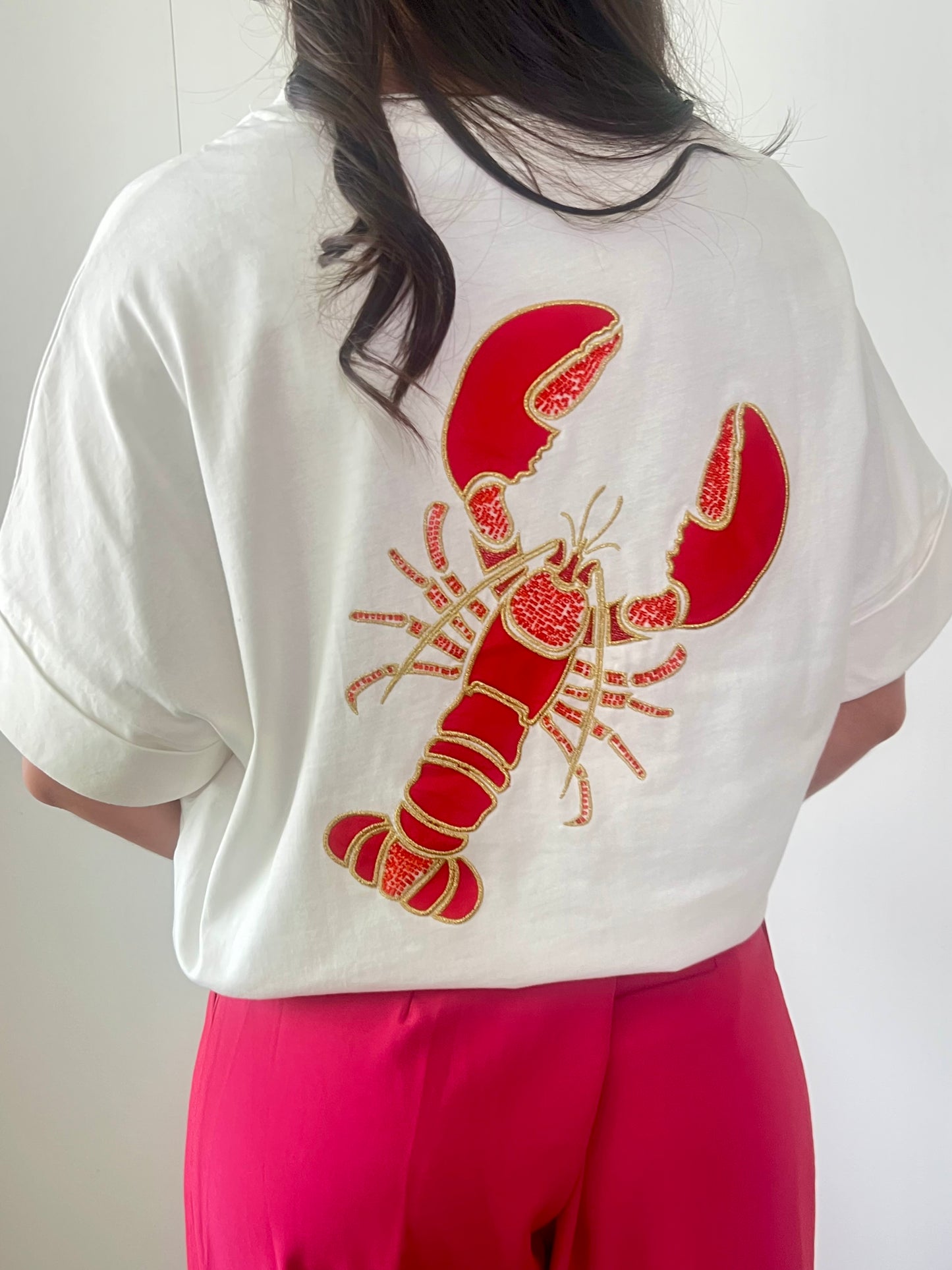Camiseta Langosta Rosa