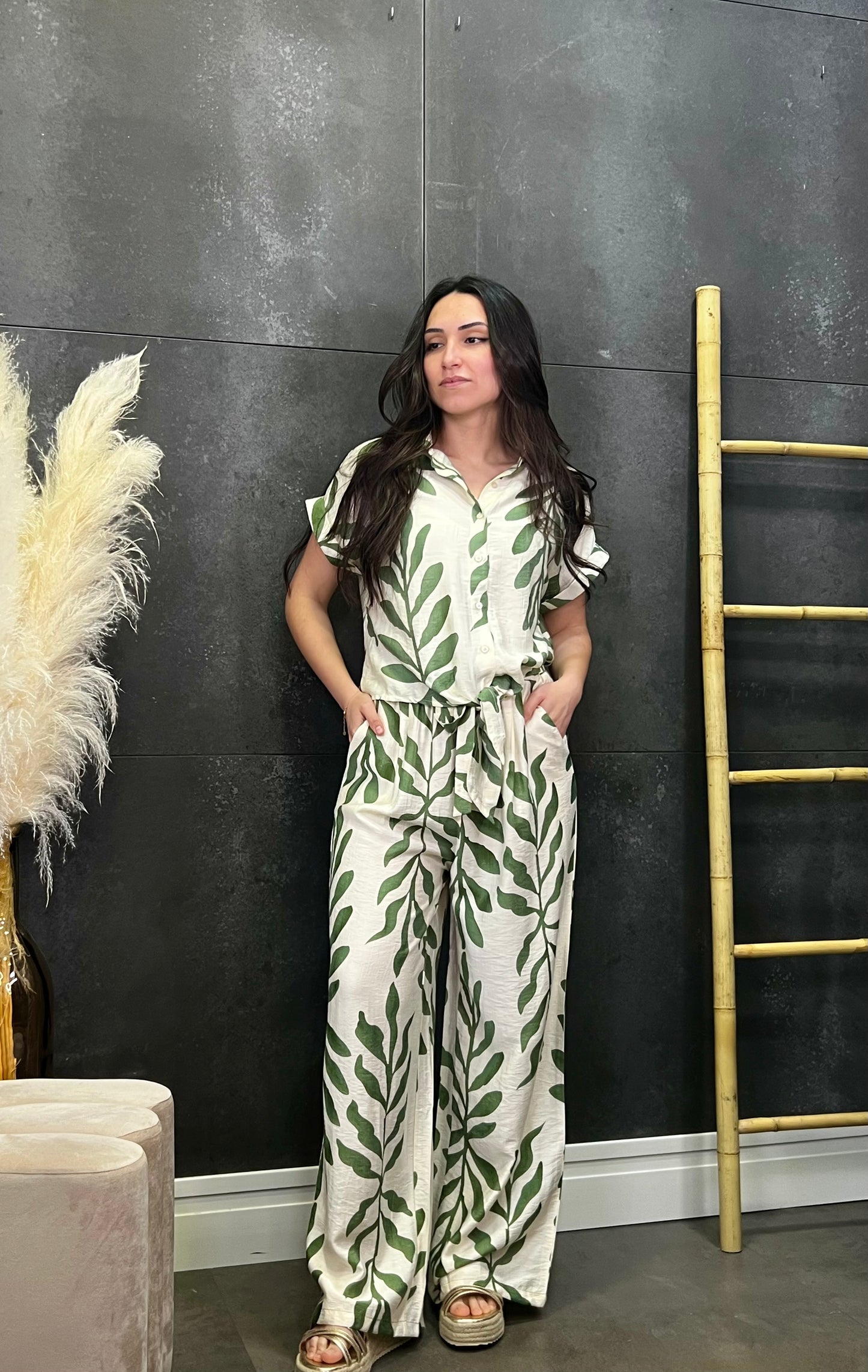 Camisa bambú