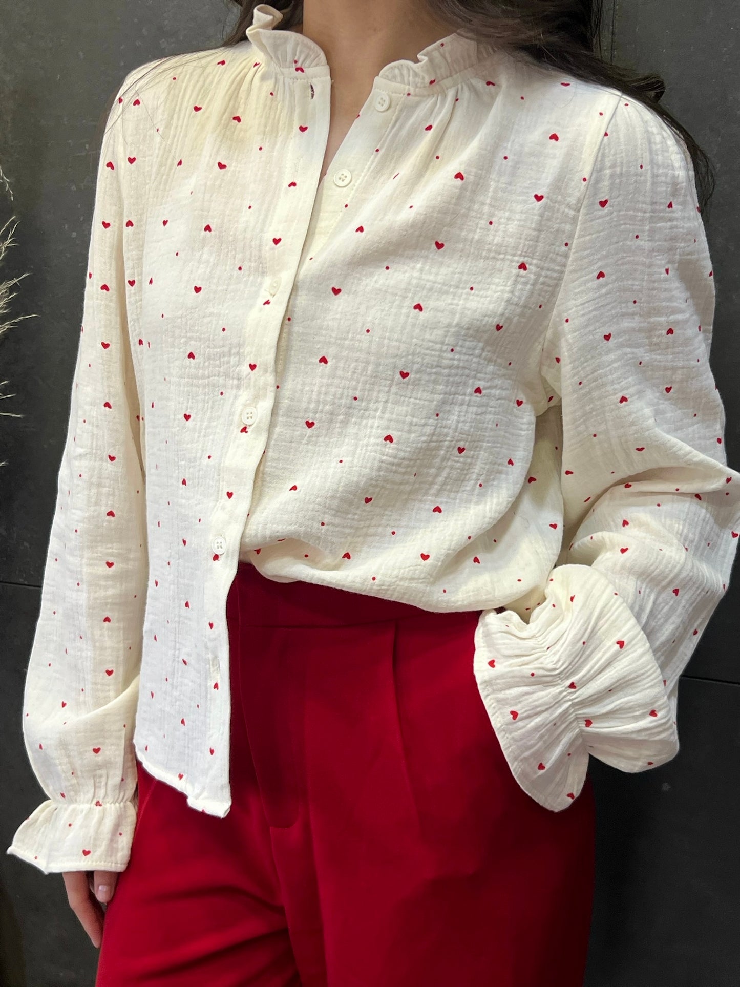 Blusa Corazones