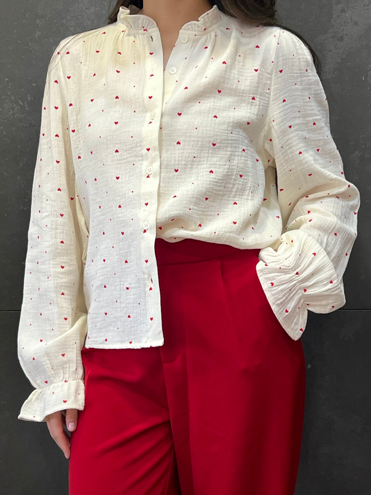 Blusa Corazones