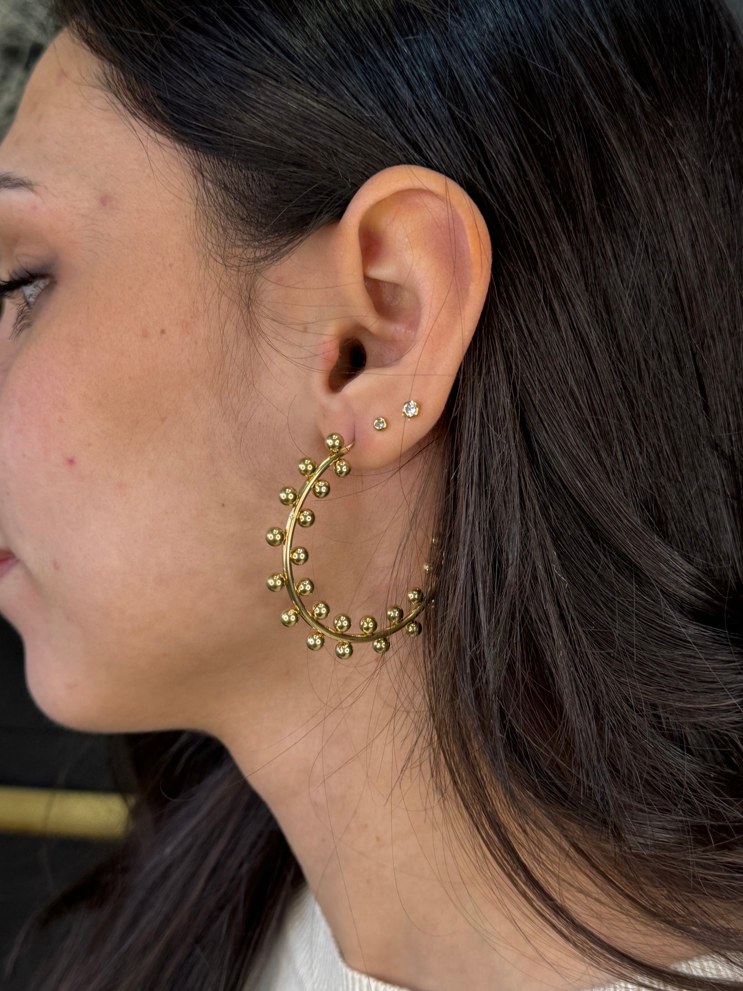 Pendientes Bolas