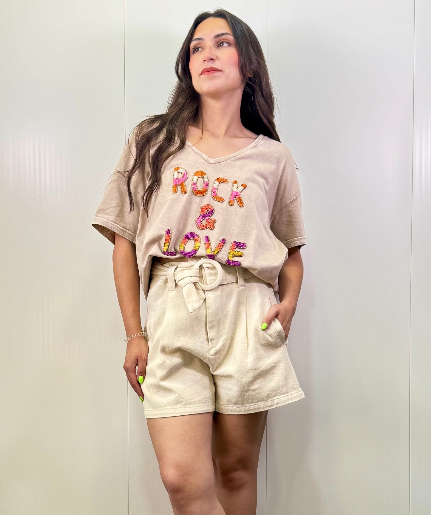 Camiseta rock and love