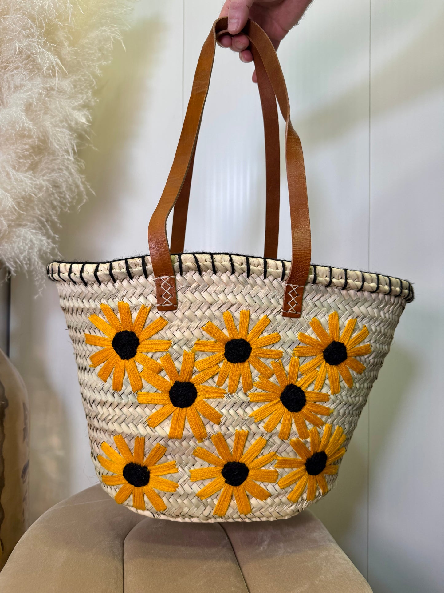 Capazo Girasoles
