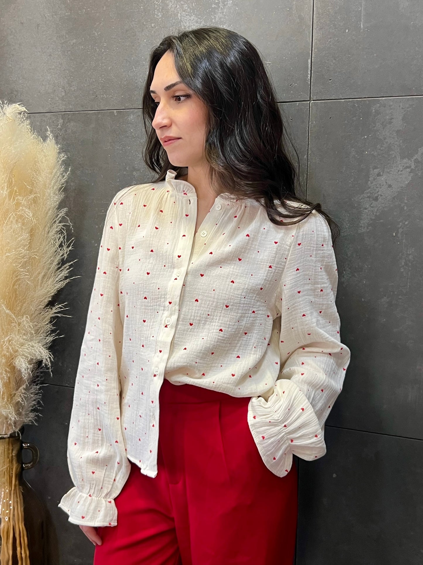 Blusa Corazones