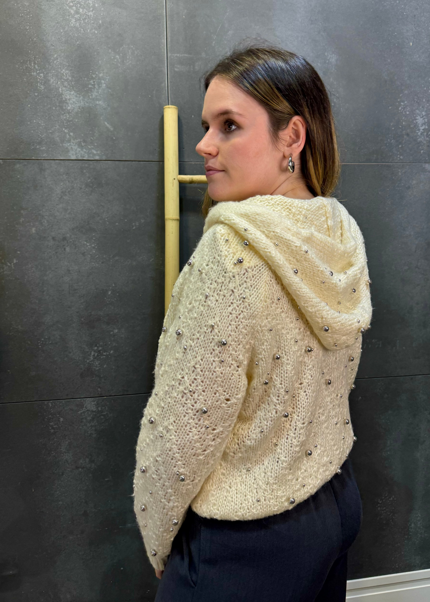 Chaqueta punto Bolas