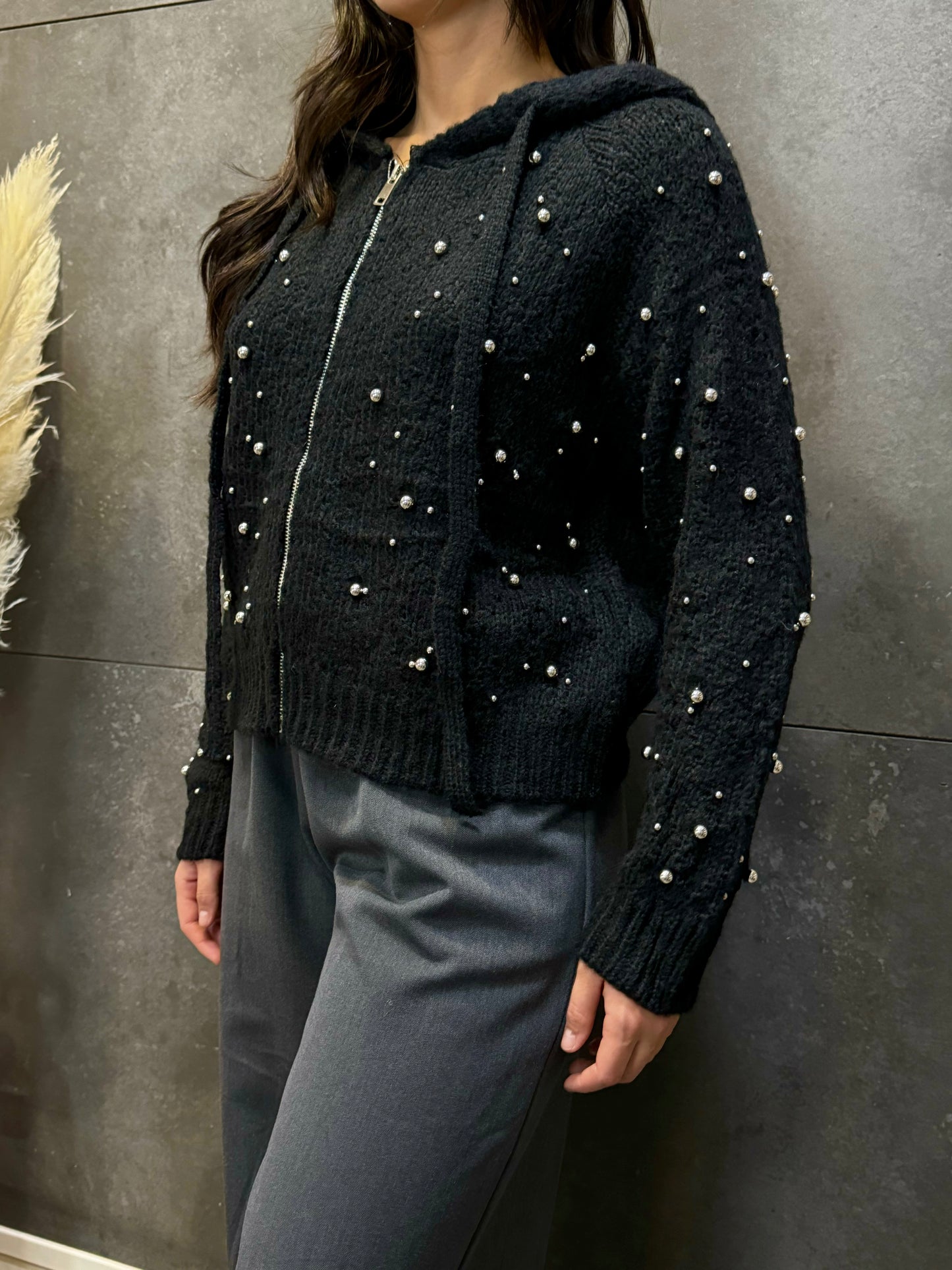 Chaqueta punto Bolas