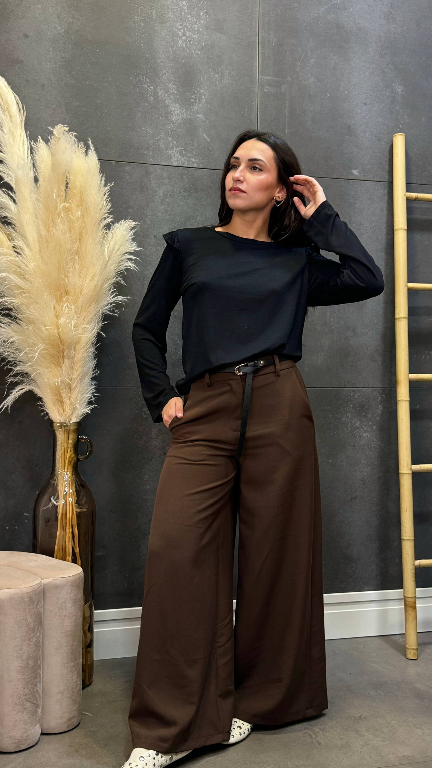 Conjunto Chocolate Pantalón