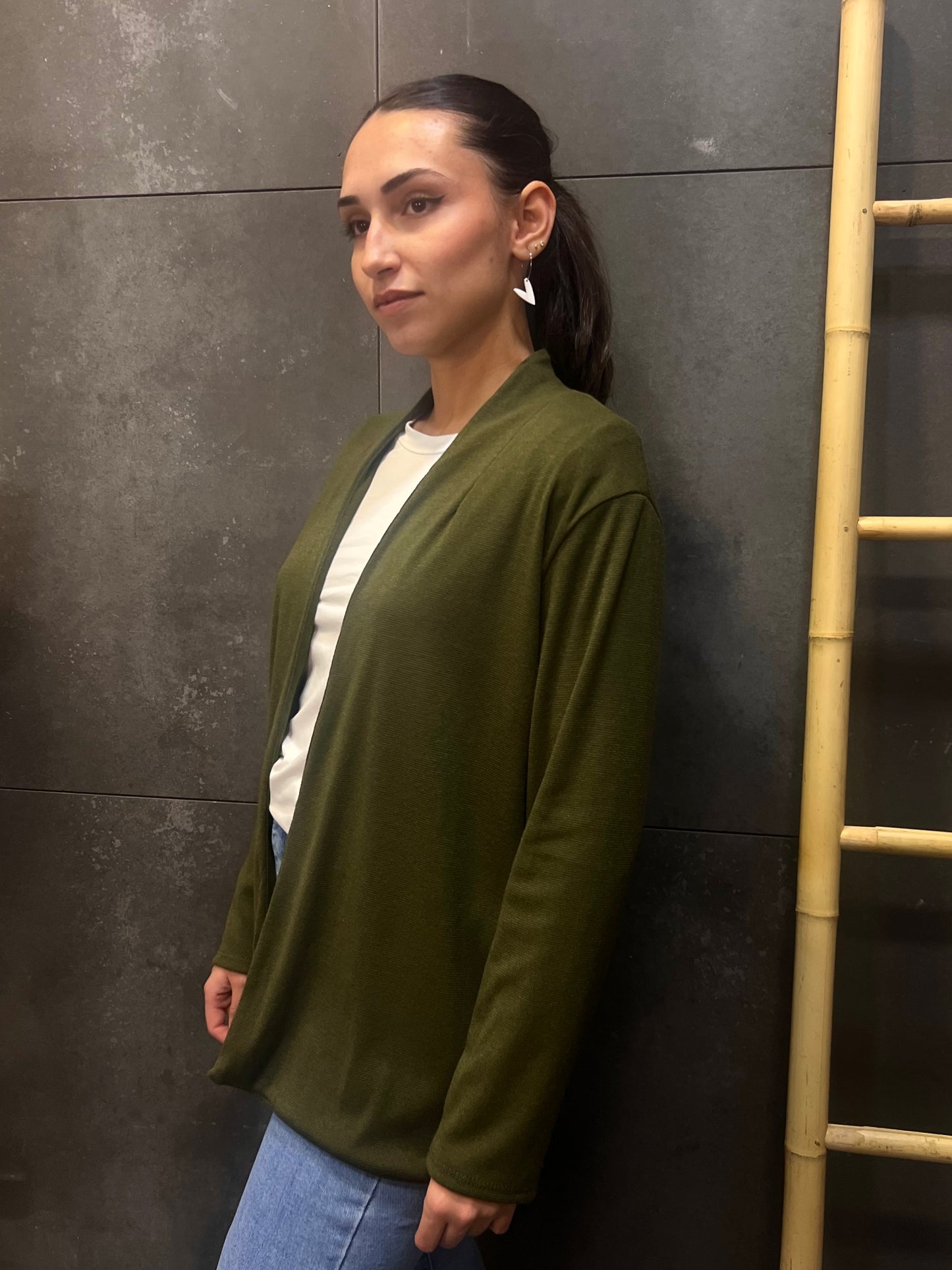 Chaqueta abierta