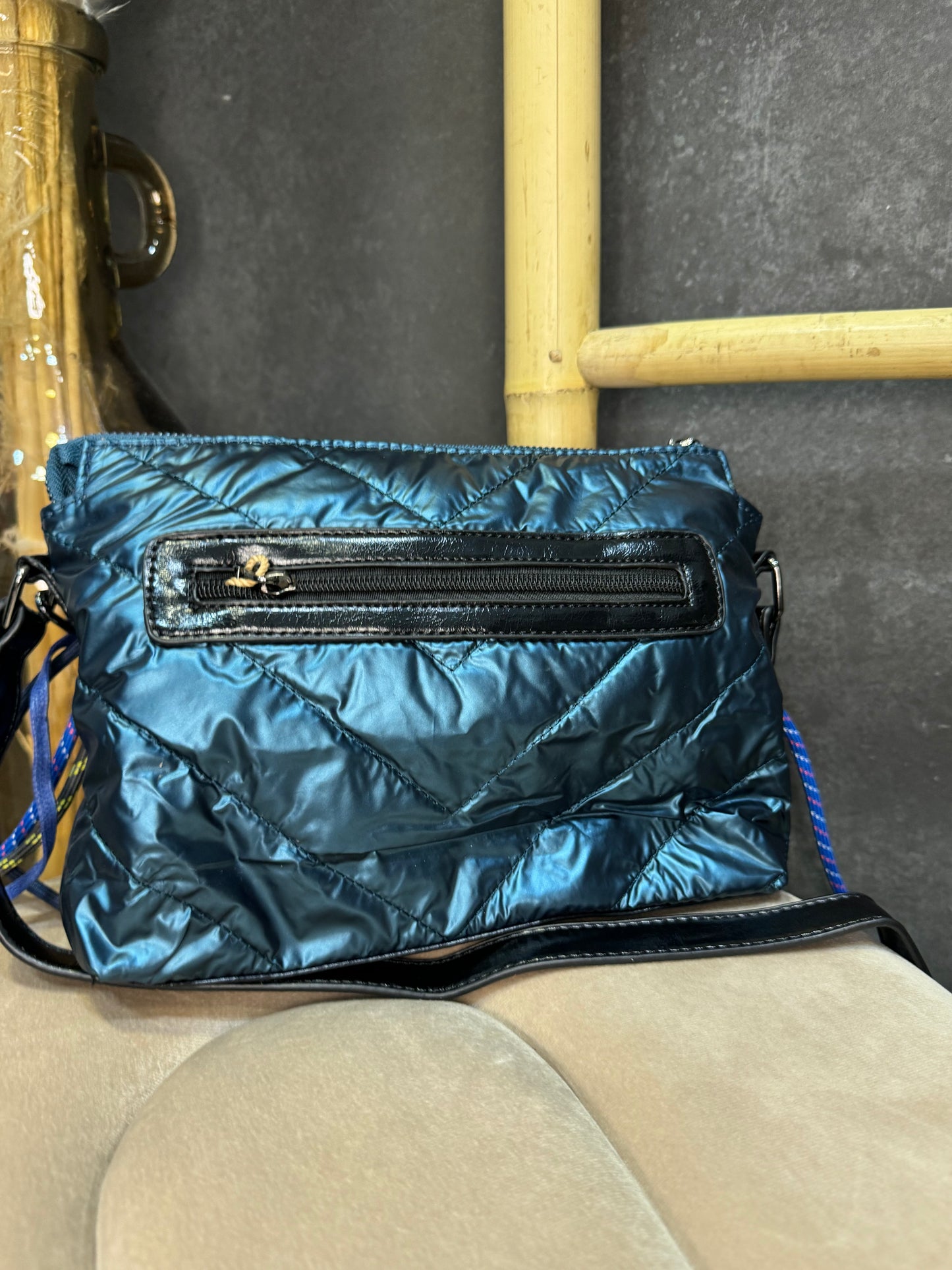 Bolso Shine Azul
