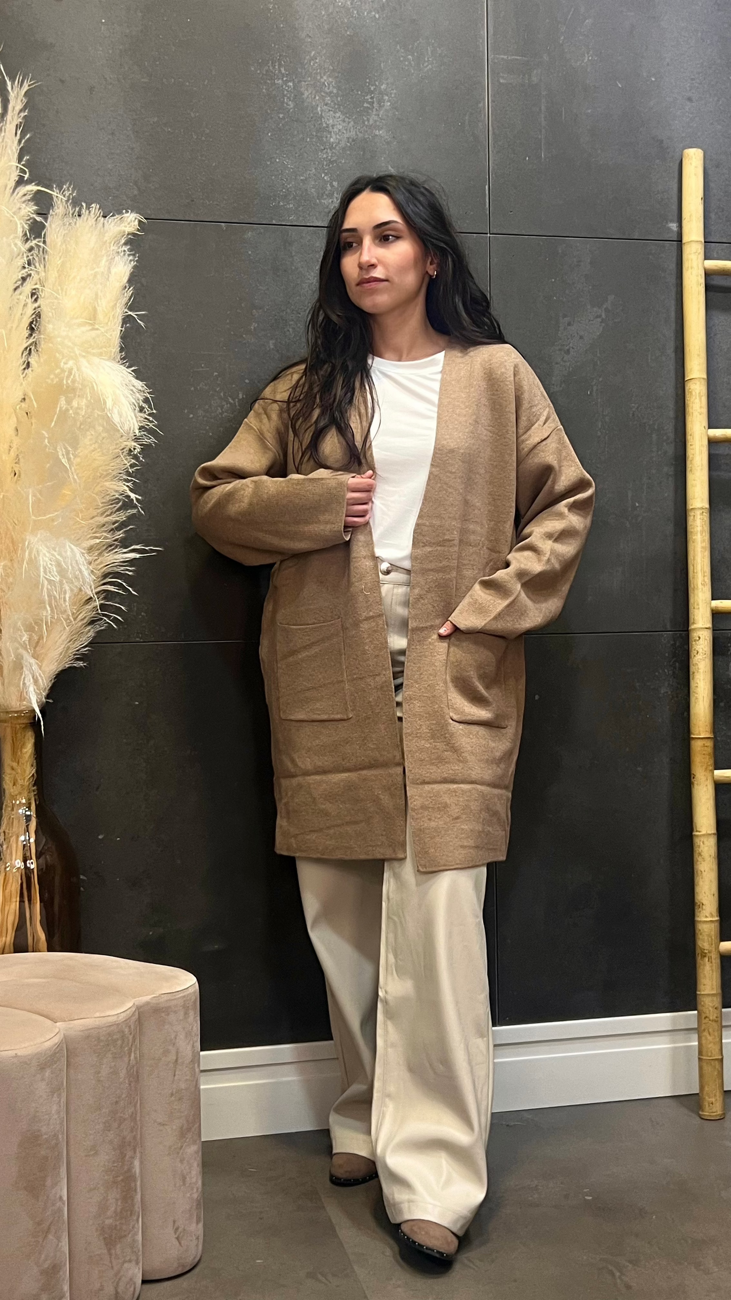 Chaqueta Studio Beige