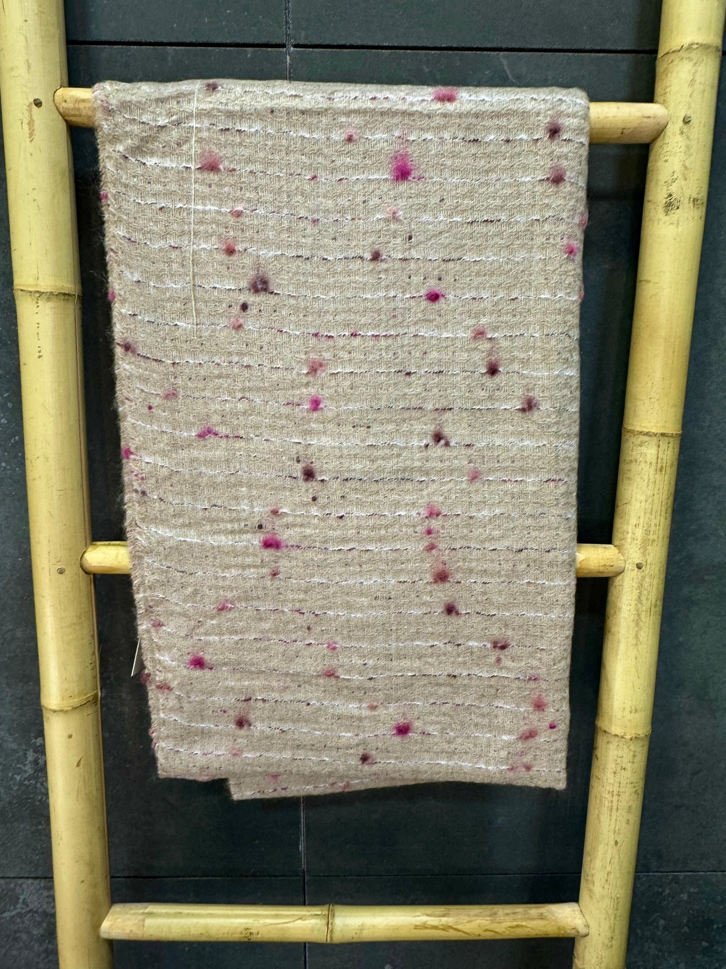 Bufanda Gotas Beige