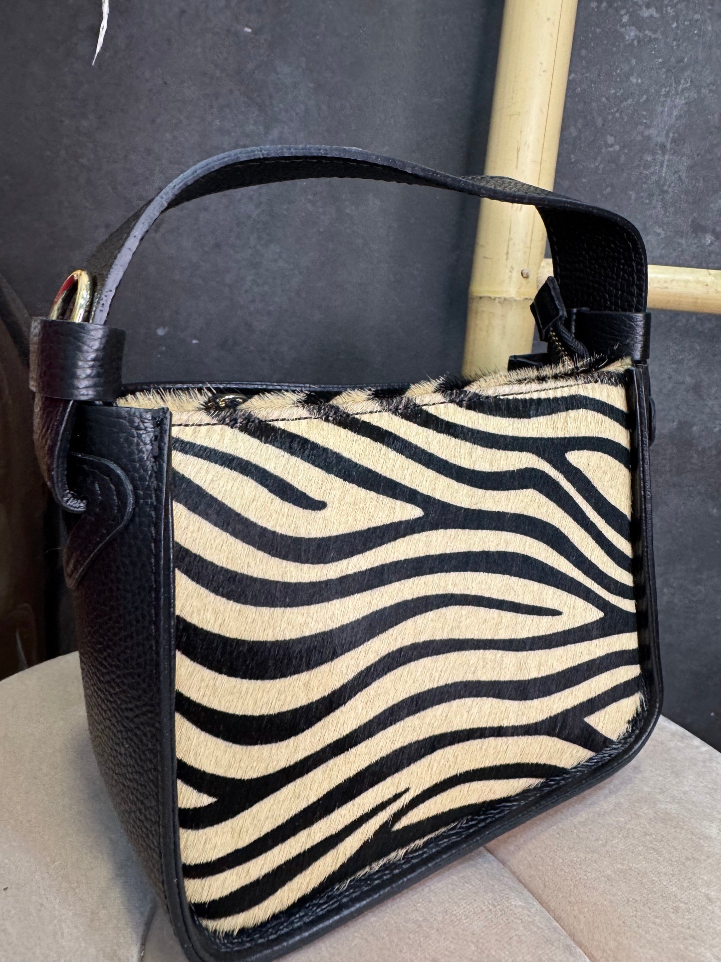 Bolso Cebra Marrón