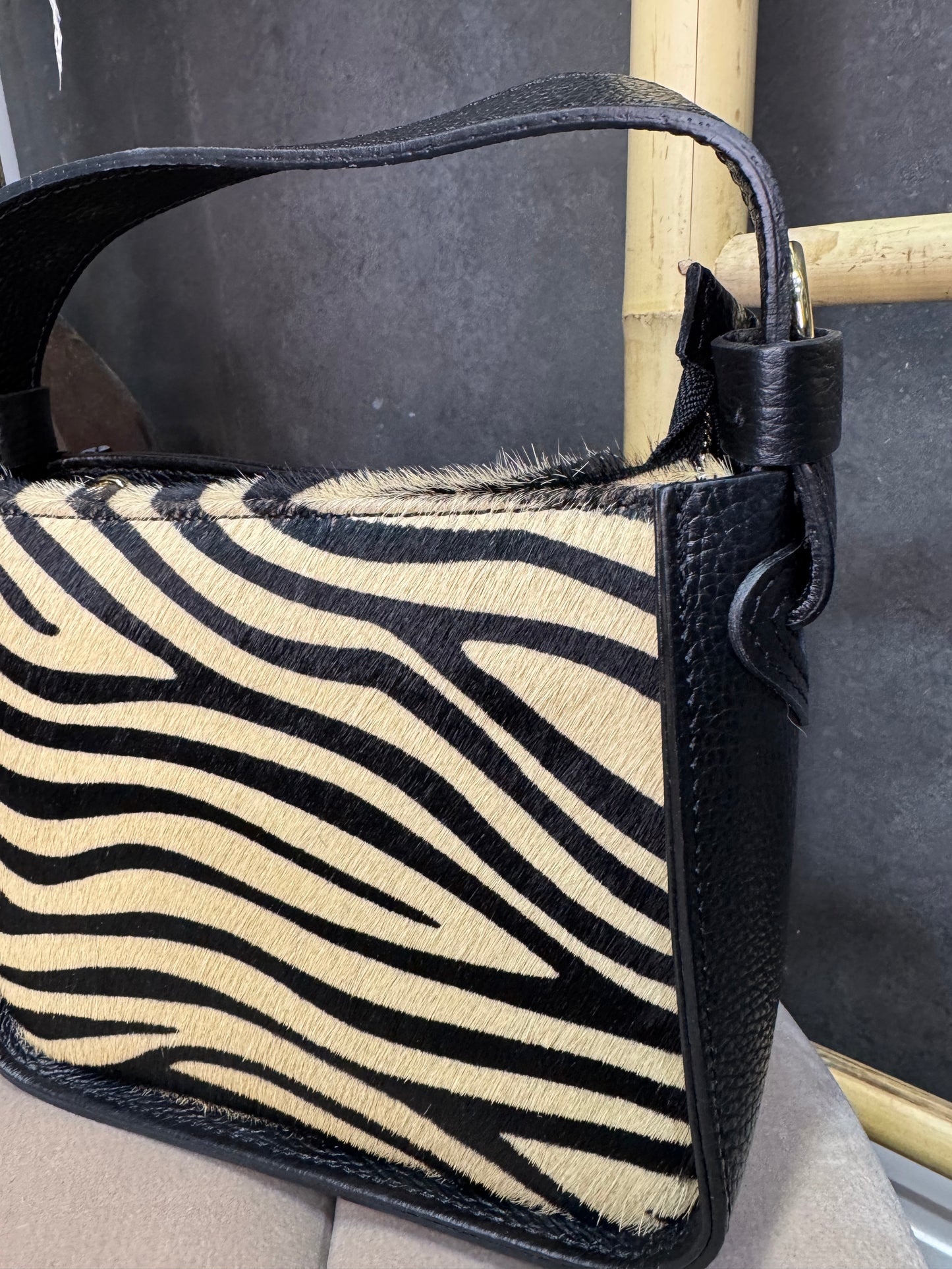 Bolso Cebra Marrón
