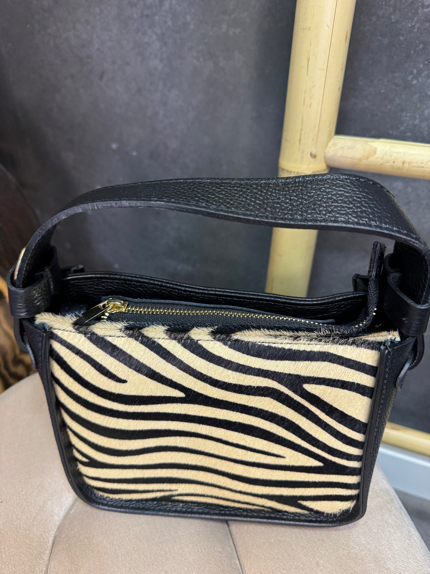 Bolso Cebra Marrón