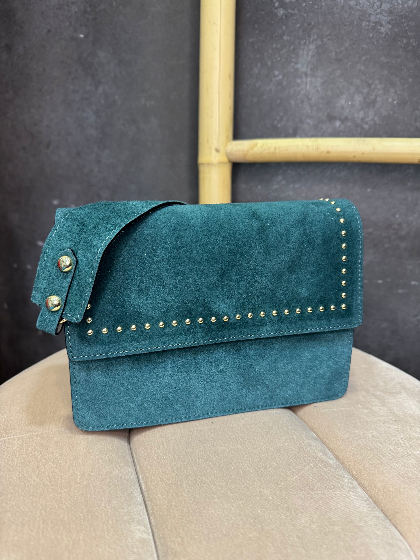 Bolso Caja Verde