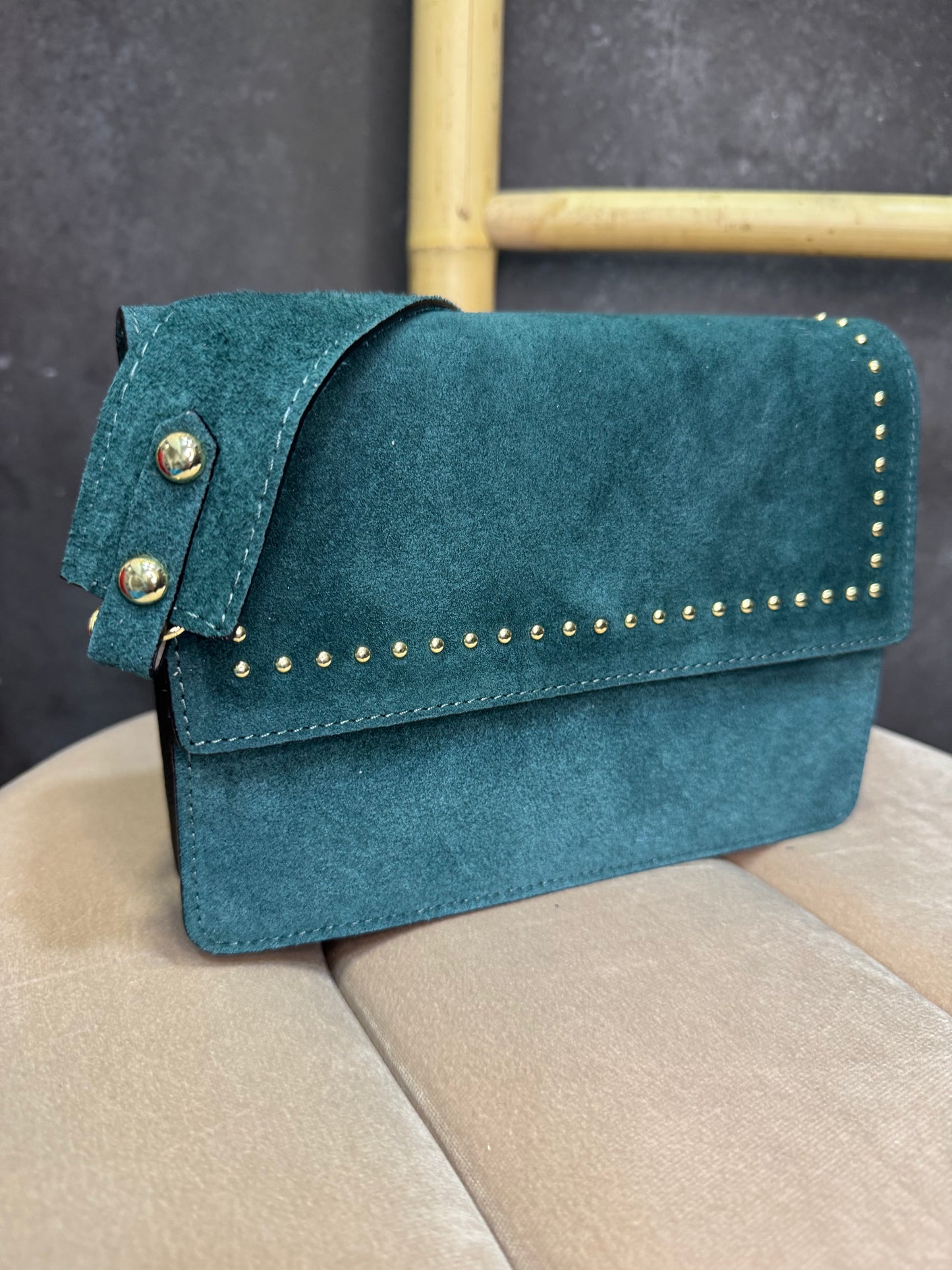 Bolso Caja Verde