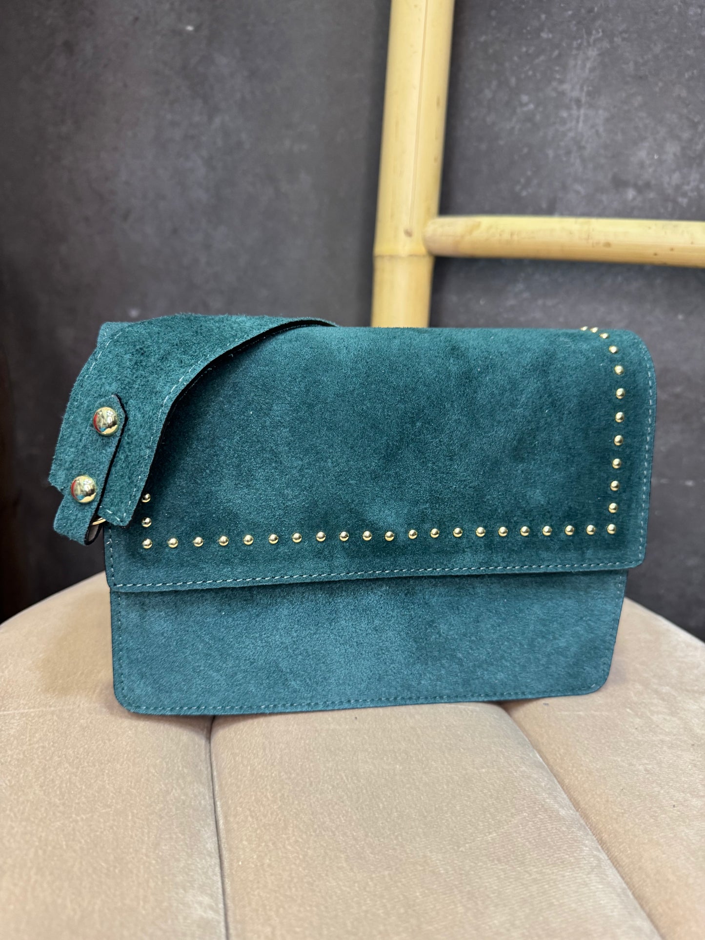 Bolso Caja Verde