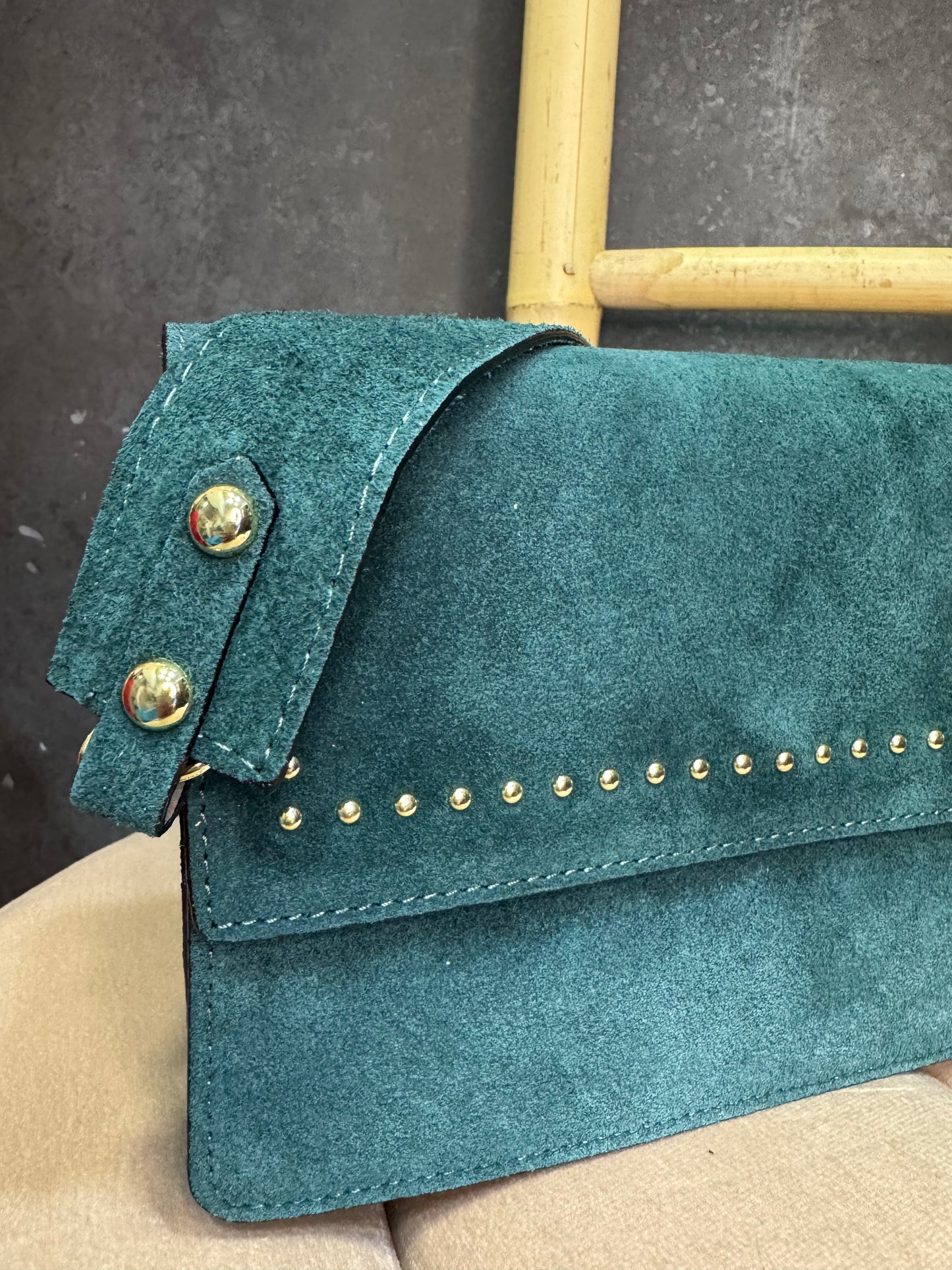 Bolso Caja Verde