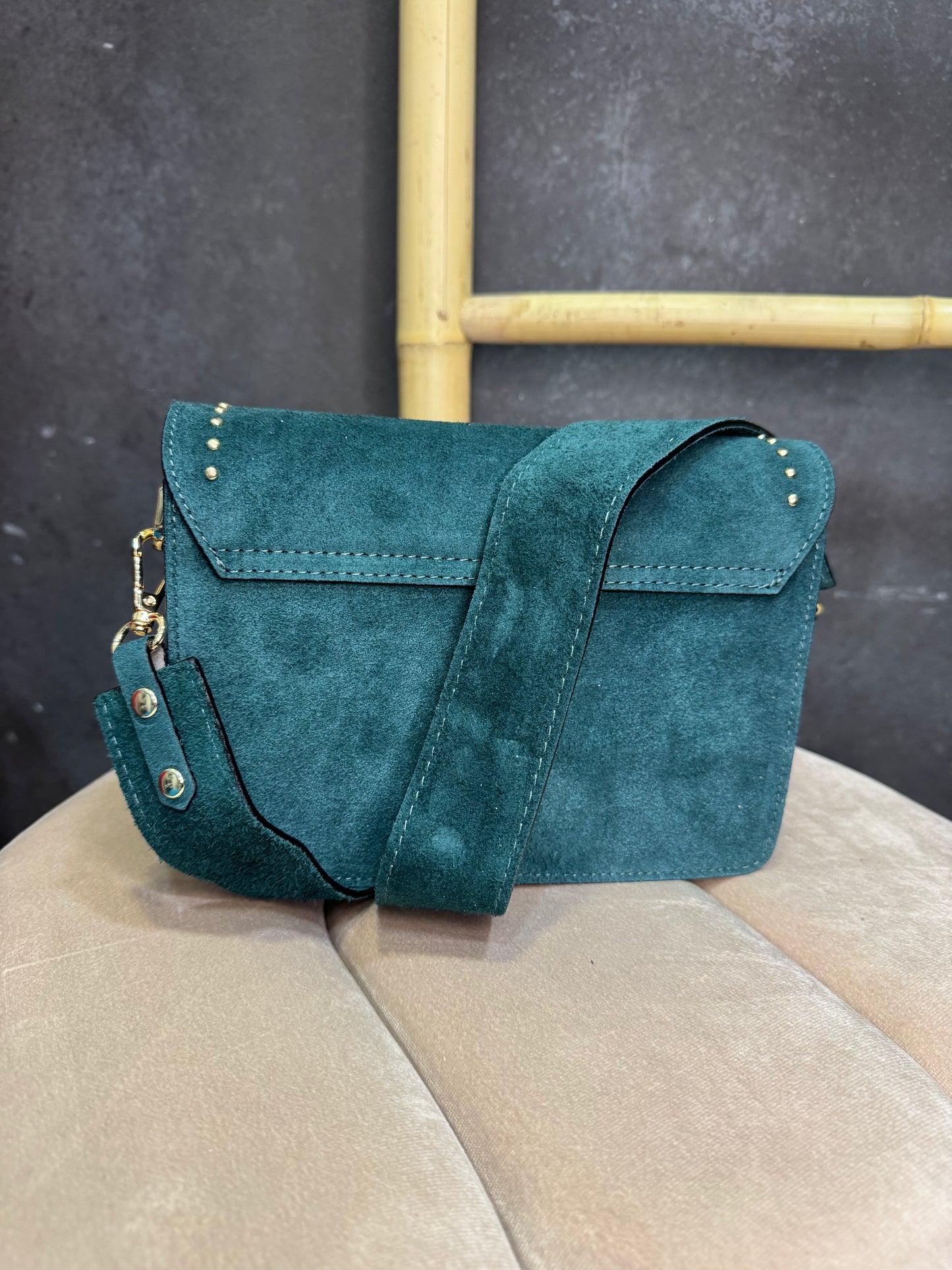 Bolso Caja Verde