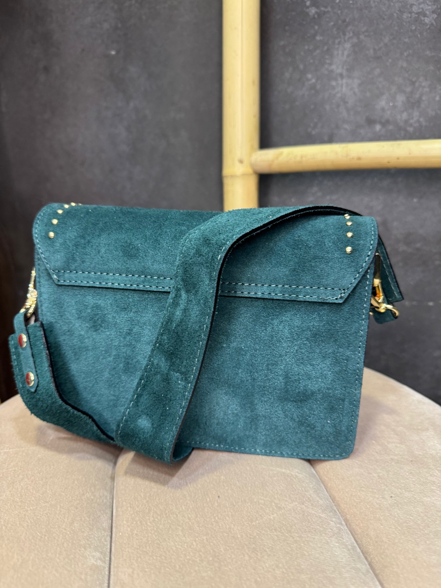 Bolso Caja Verde