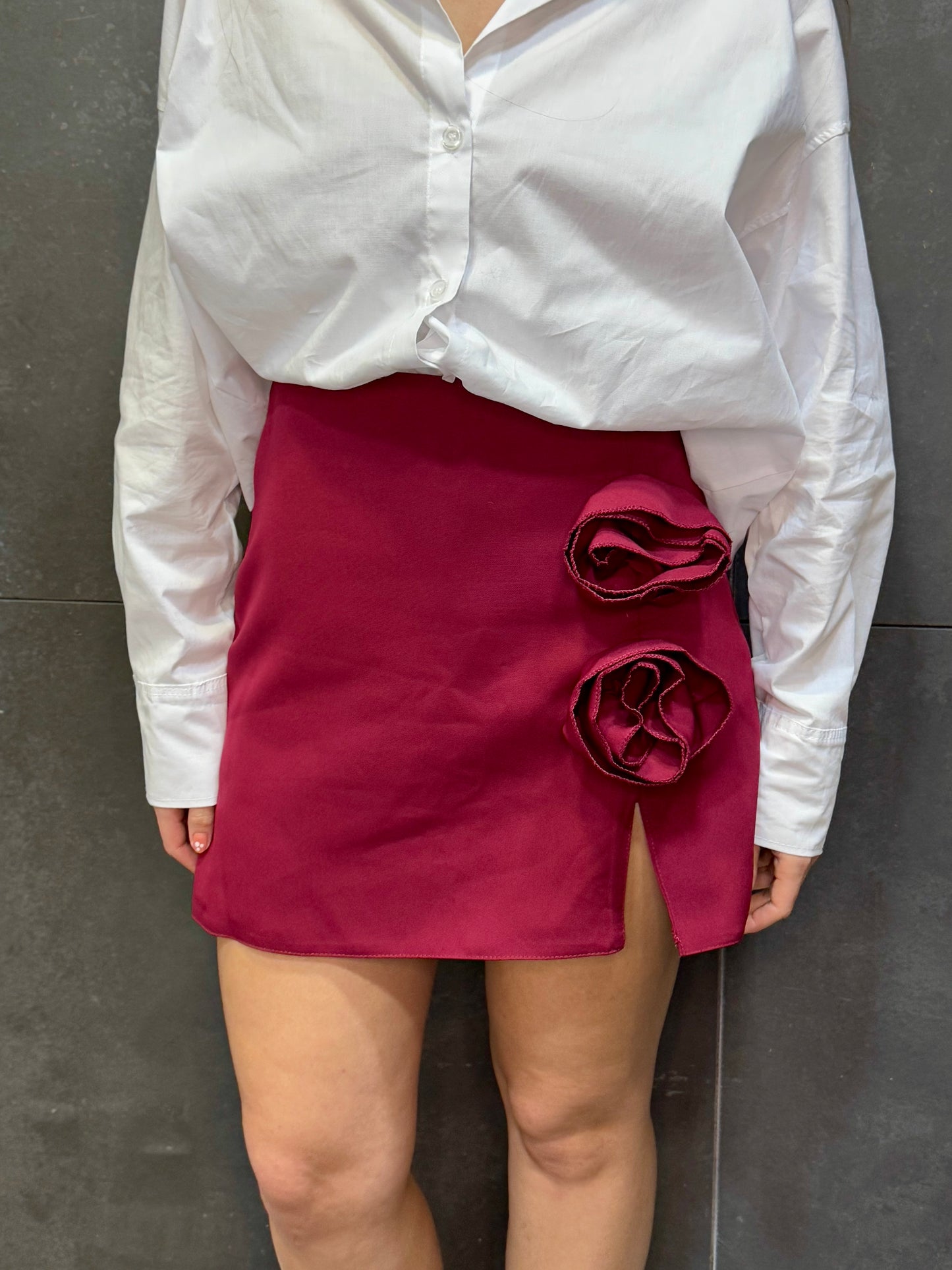 Falda Rosas