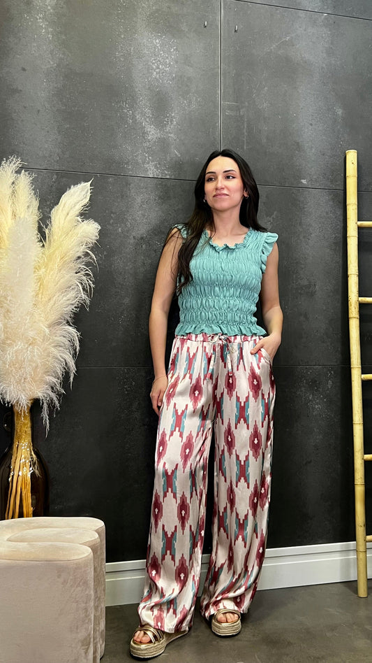 Pantalón Aguamarina