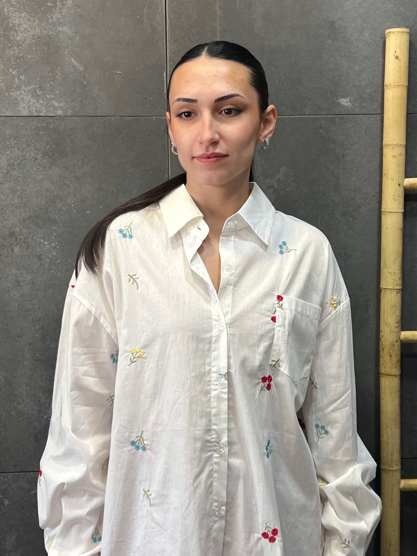 Camisa Flores