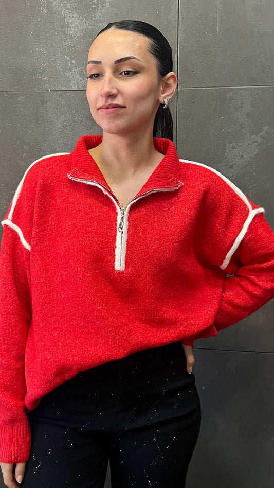 Jersey Polo Rojo
