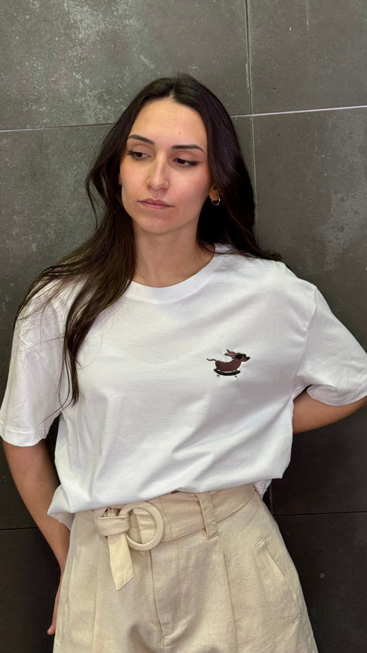 Camiseta Perro-Skate