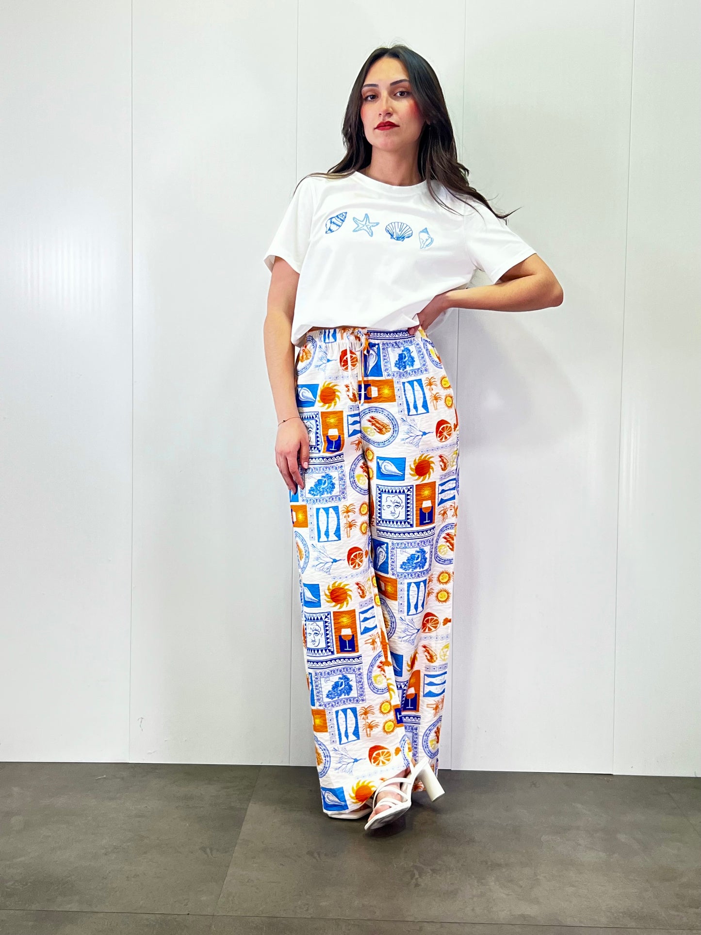 Camiseta Conchas