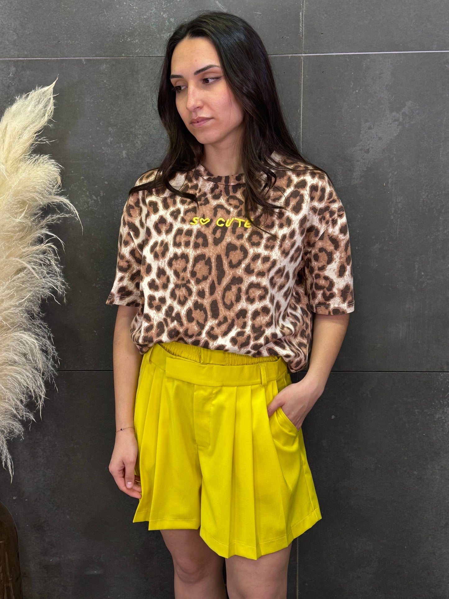 Camiseta So Cute Amarillo