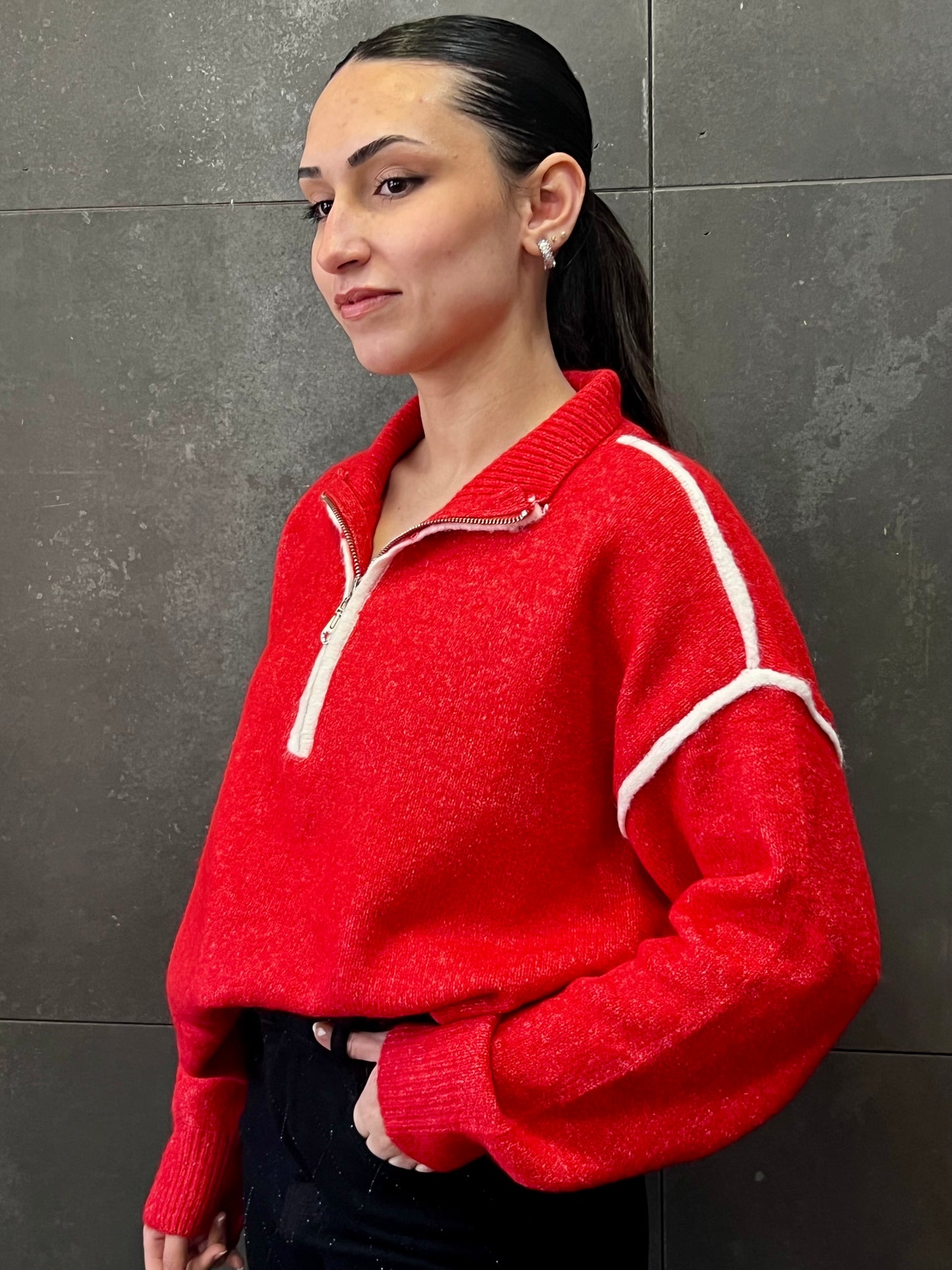 Jersey Polo Rojo