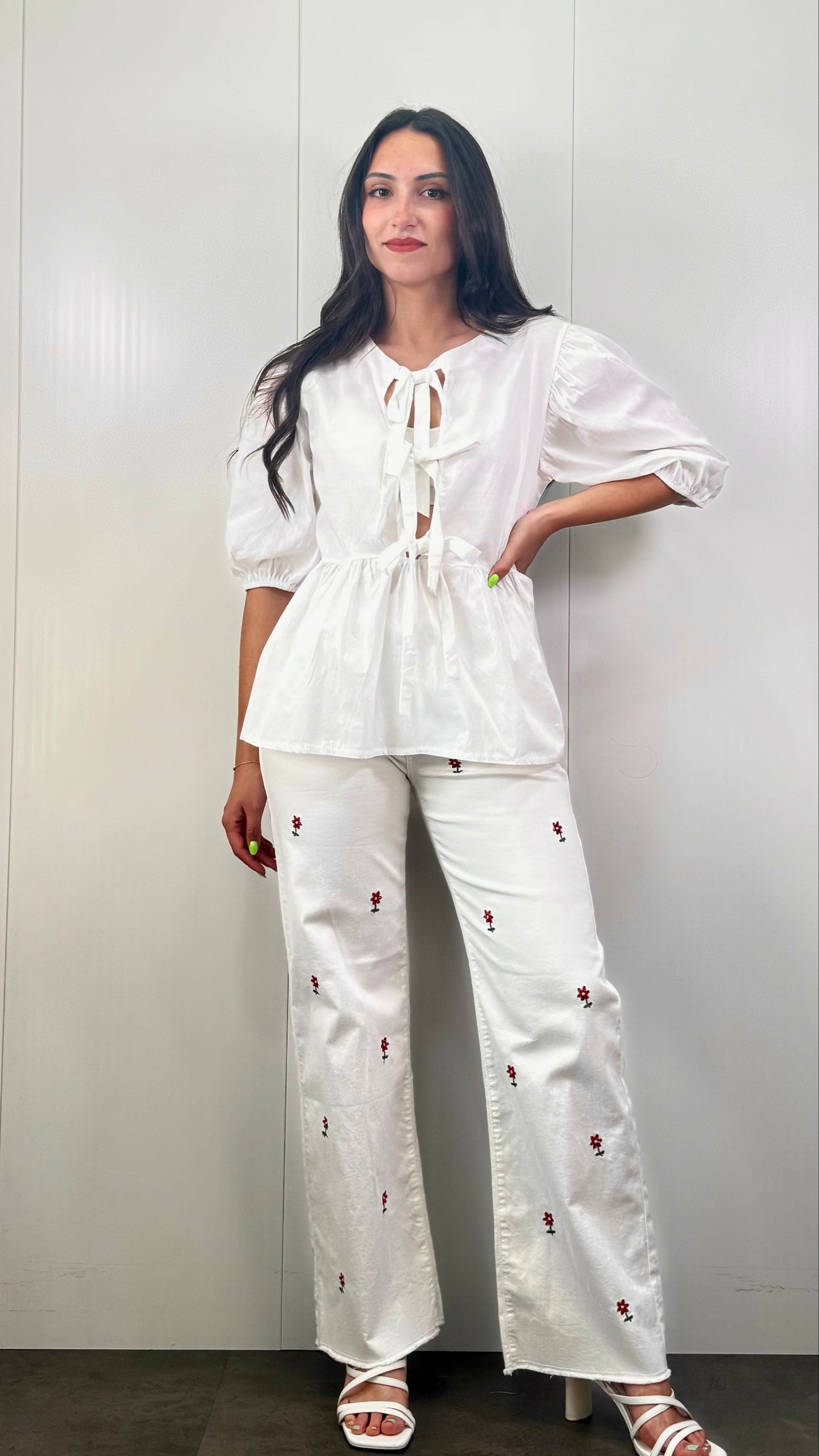 Pantalón flores