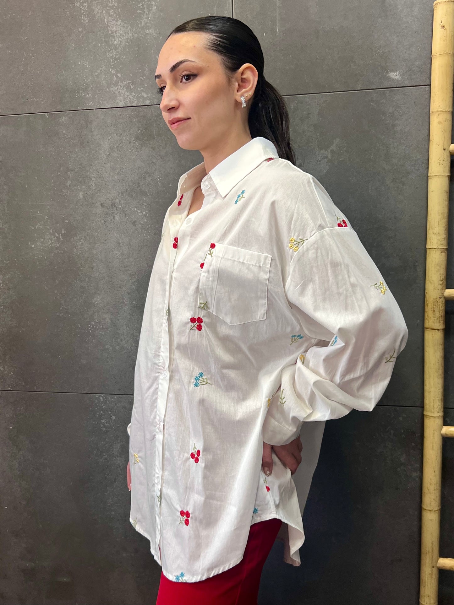 Camisa Flores