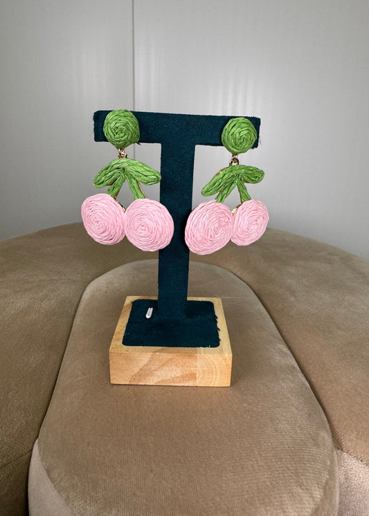 Pendientes Cerezas