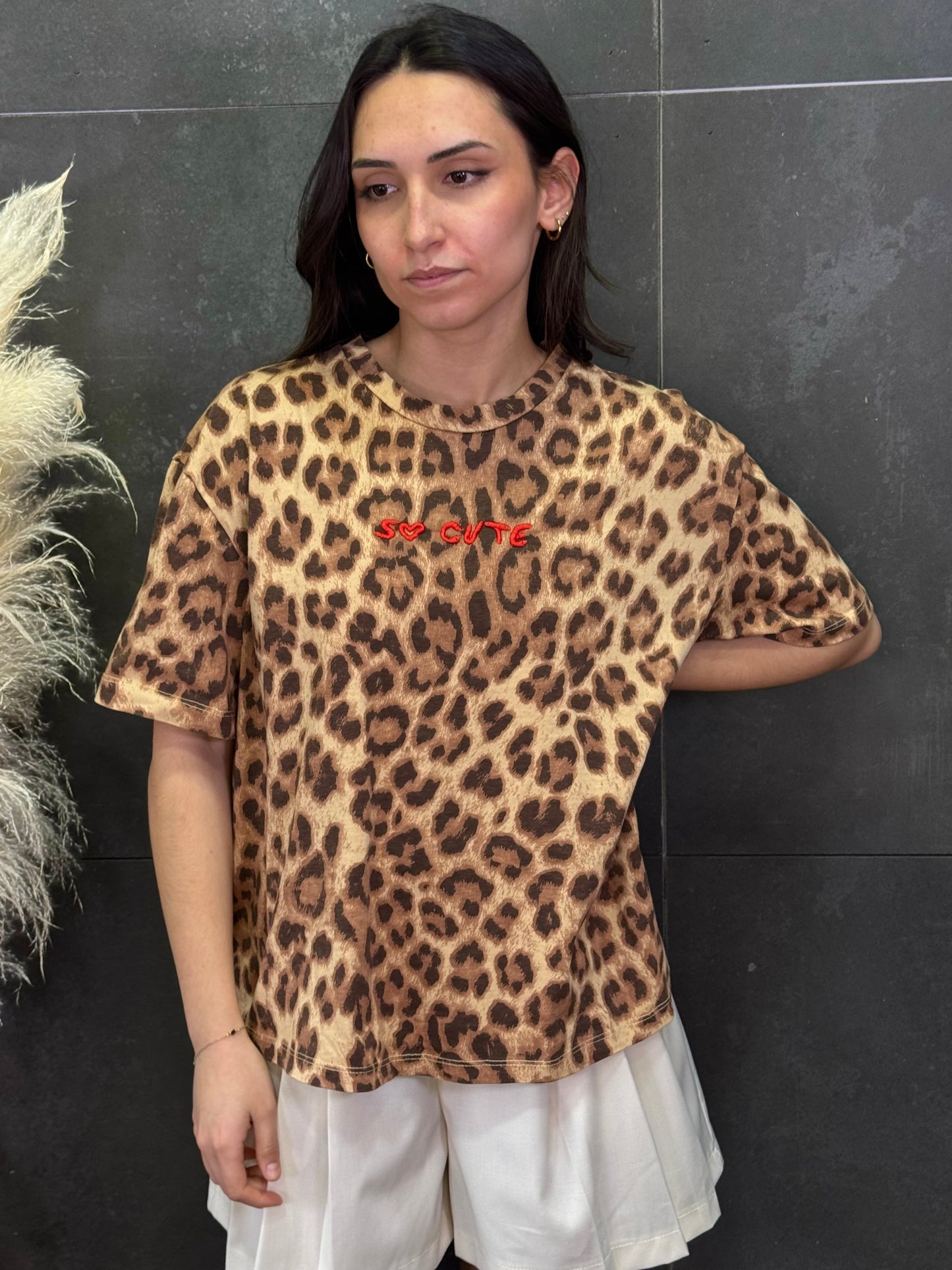 Camiseta So Cute Roja