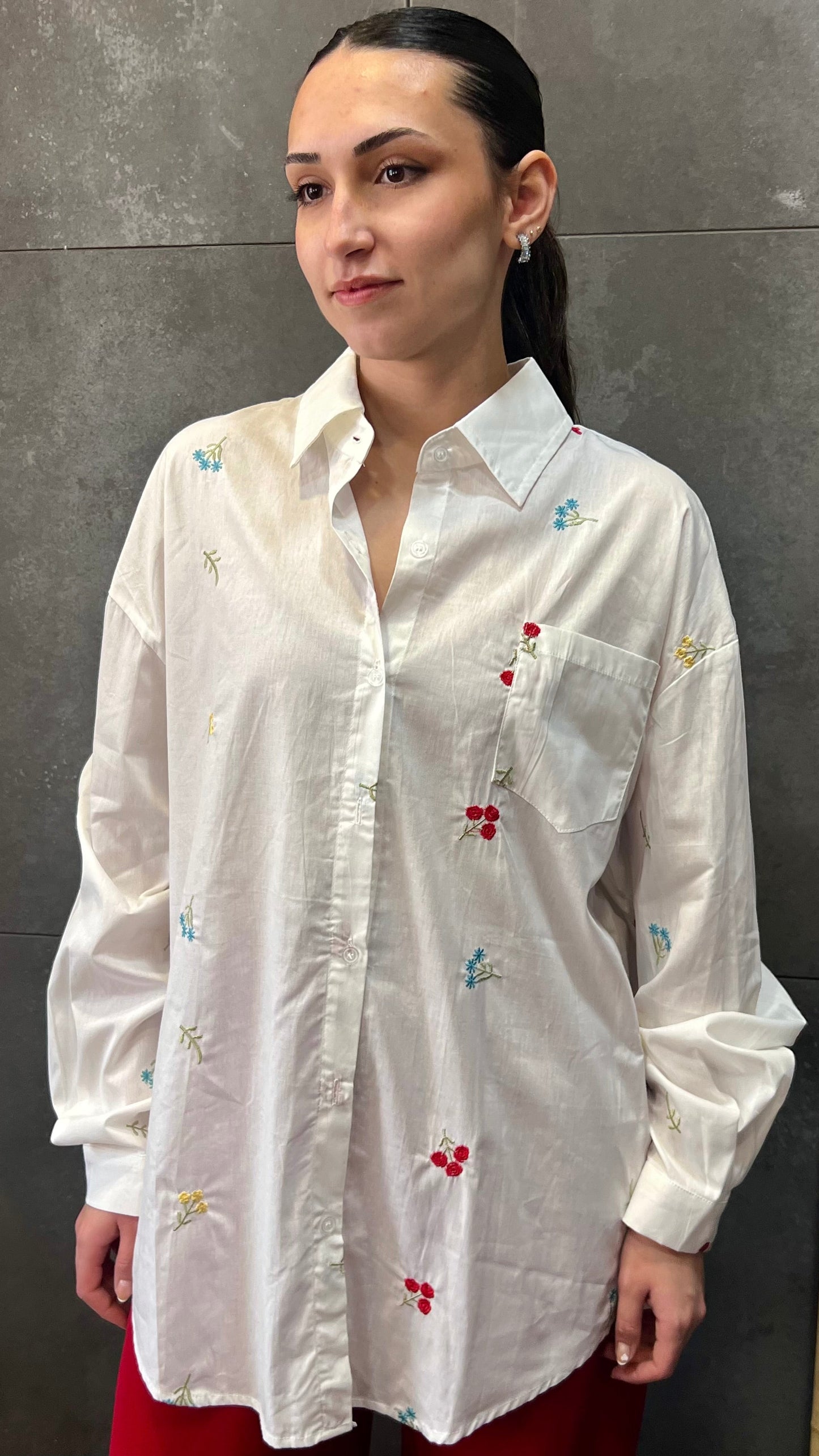 Camisa Flores