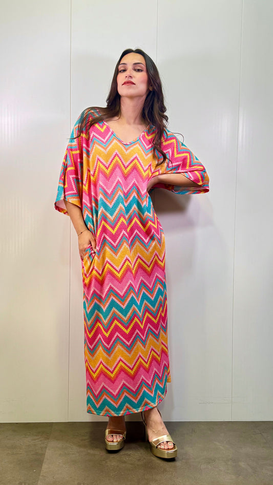 Vestido Zigzag