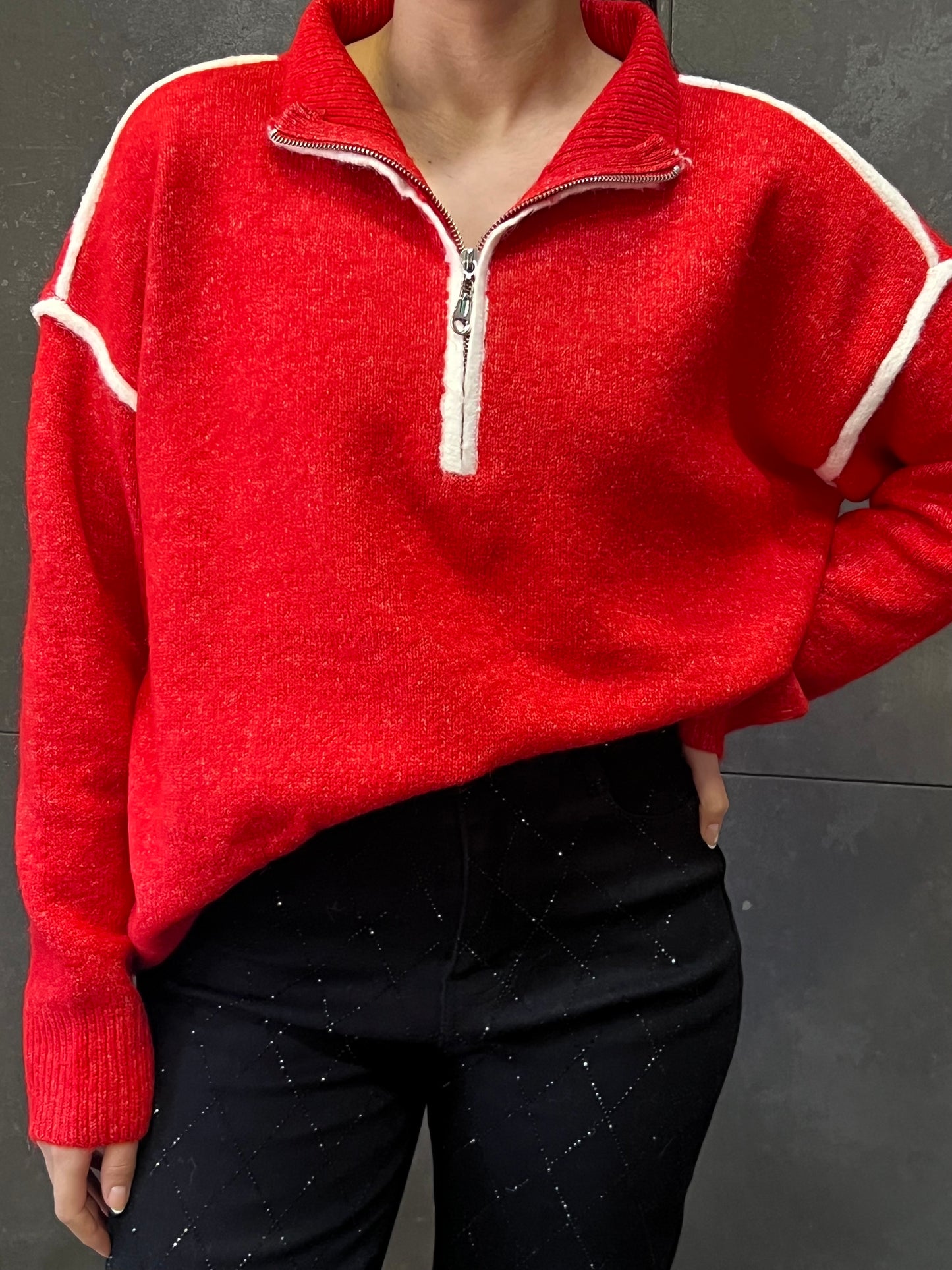 Jersey Polo Rojo