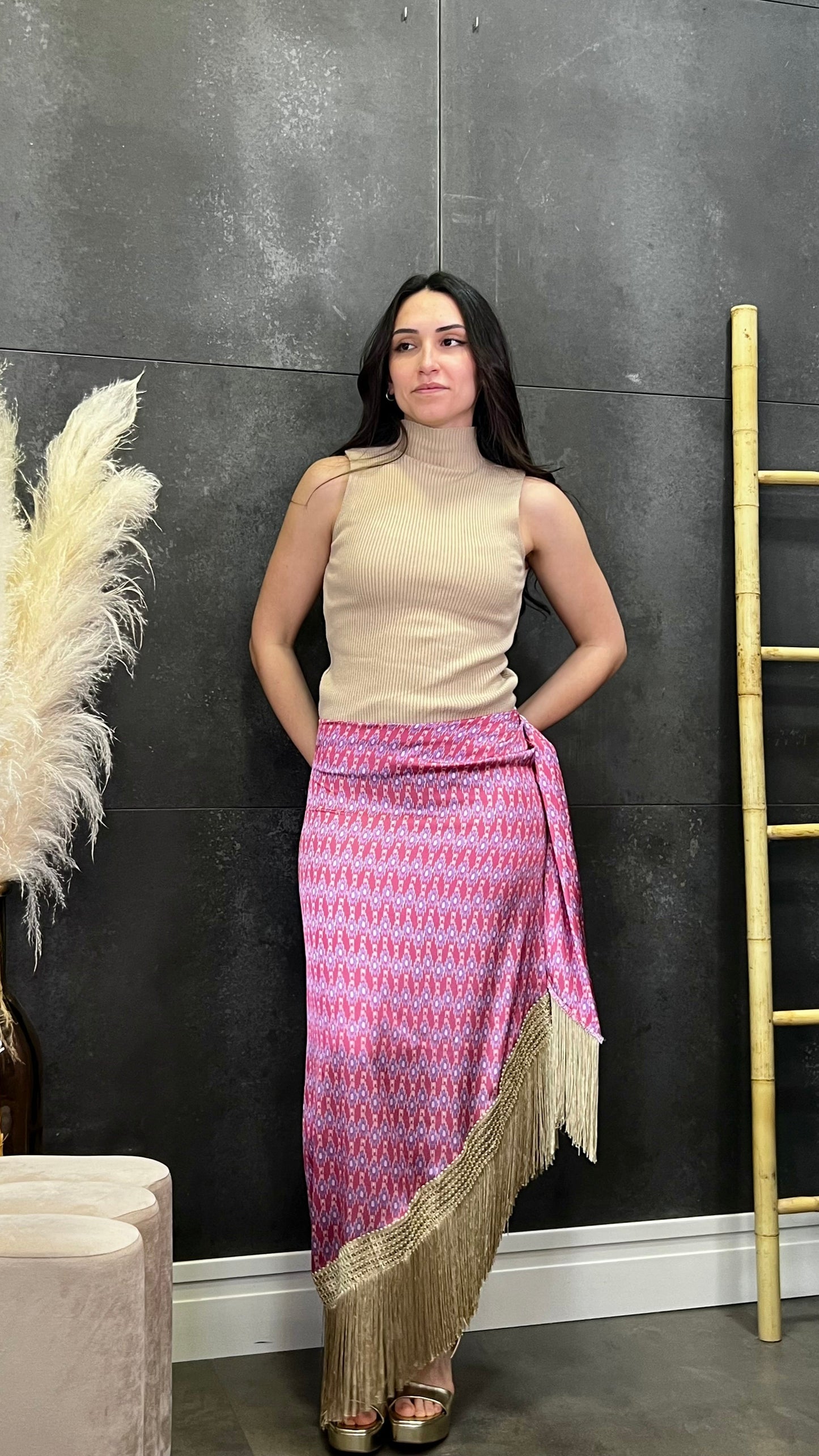 Falda Mantón