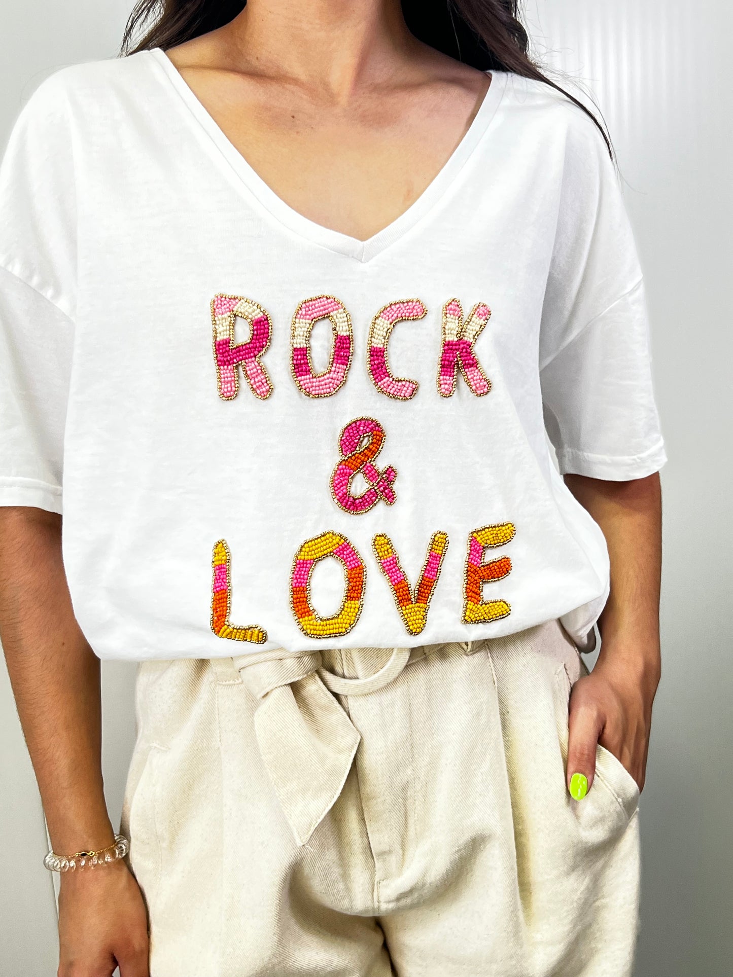 Camiseta Rock and love