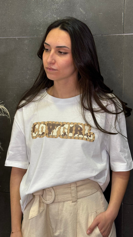 Camiseta cowgirl