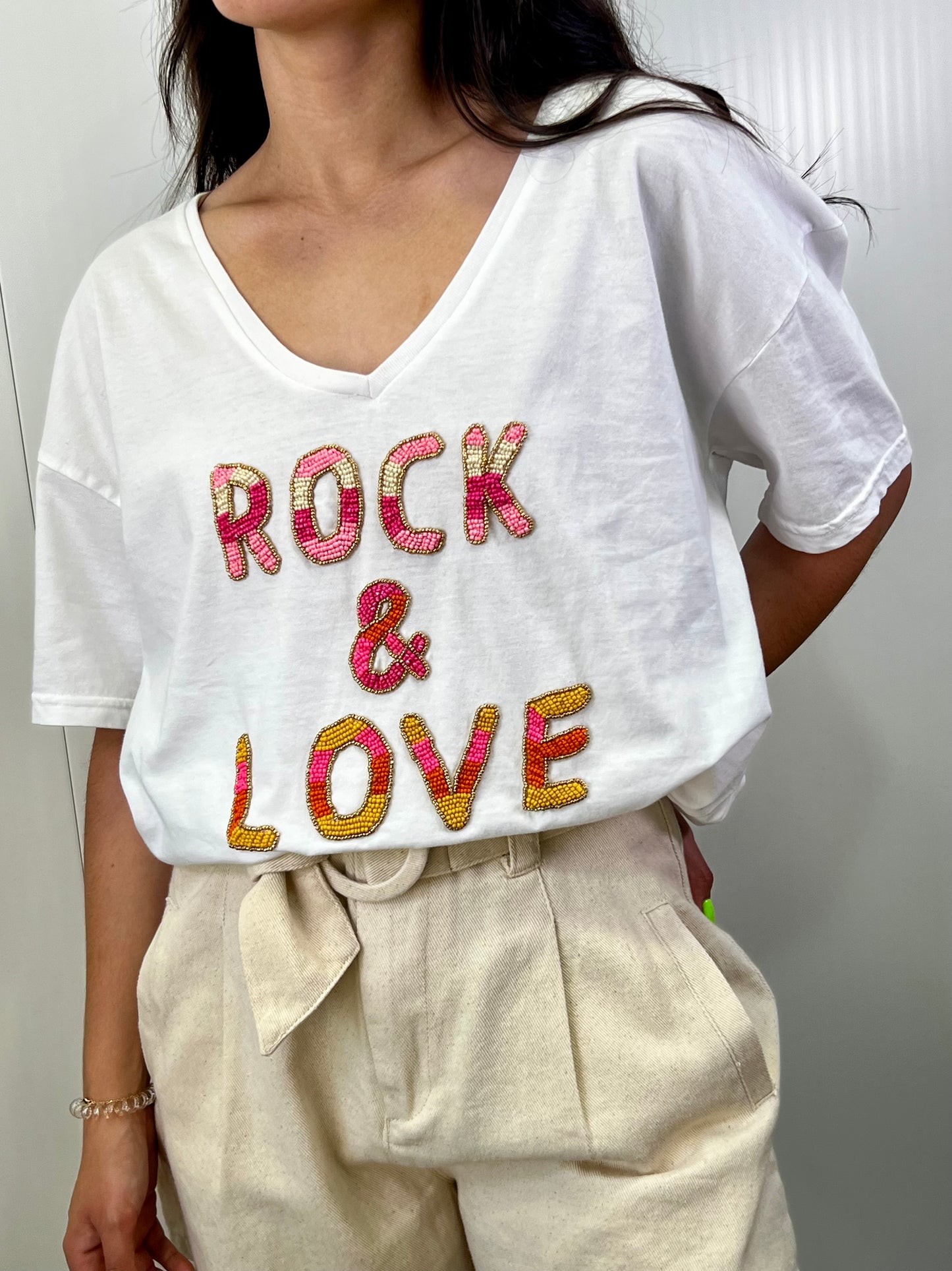 Camiseta Rock and love