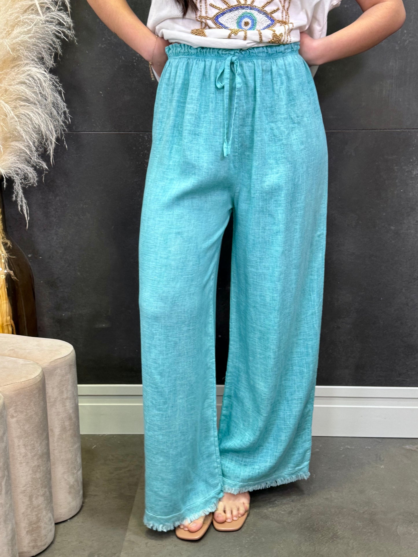 Pantalón Turquesa
