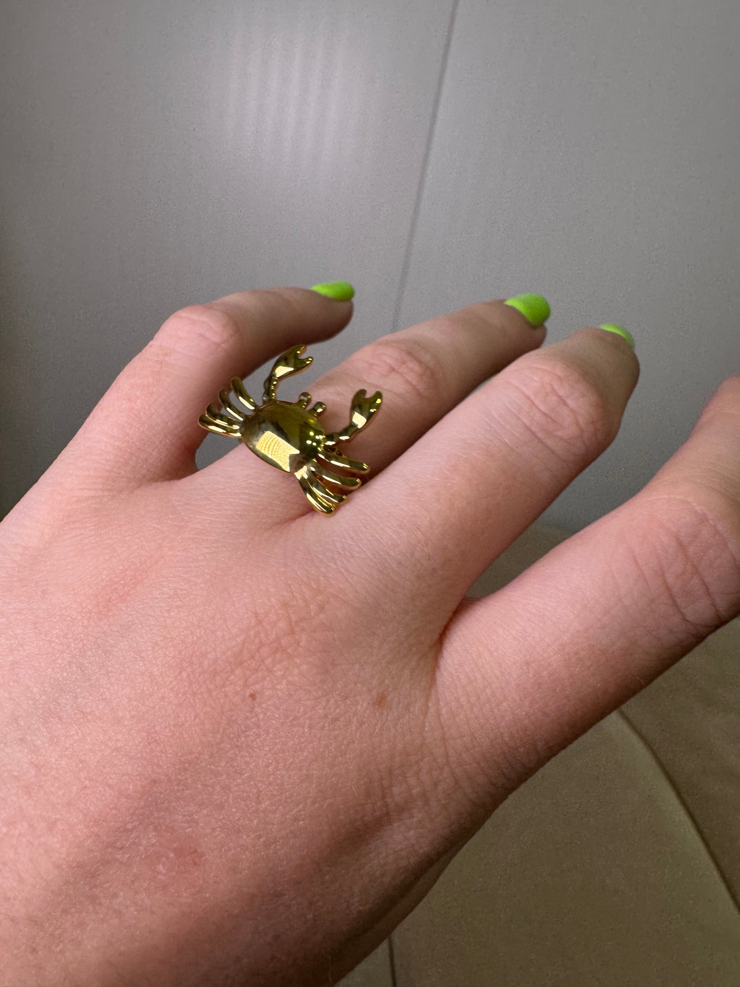 Anillo cangrejo